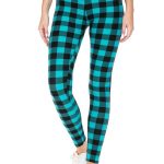 5-Inch Long Yoga Style Banded Lined Tie Dye Printed Knit Legging With High Waist