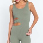 Suave Cut-Out Seamless Romper