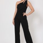 One Shoulder Jumpsuit W/ Small Opening