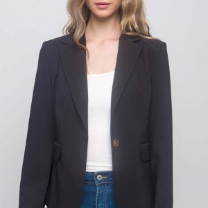 Single Button Closures Vertigo Blazer