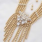 Chunky Crystal Bead Necklace