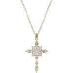 Fancy Cross Pendant Necklace
