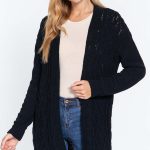 Chenille Sweater Cardigan